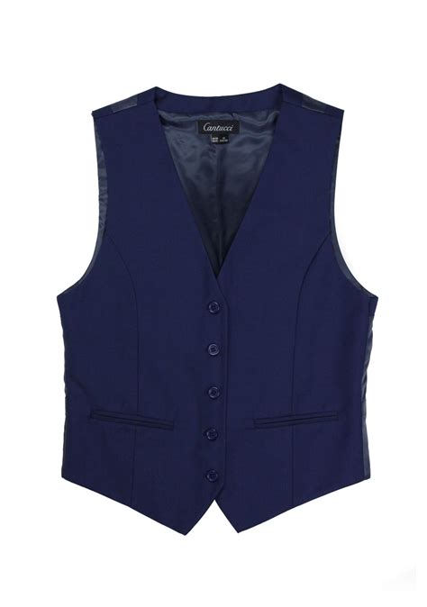 navy blue vests